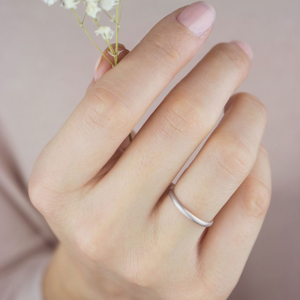 Simple Plain Band Ring
