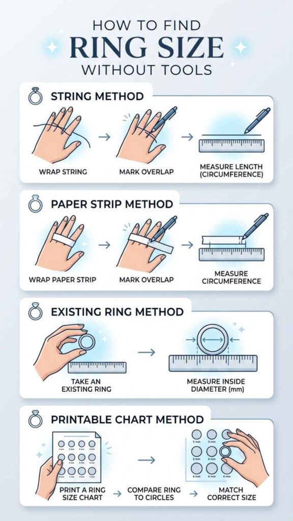 ring size without tools