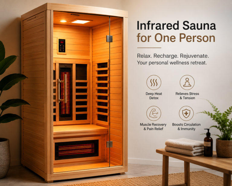 best infrared sauna for one person