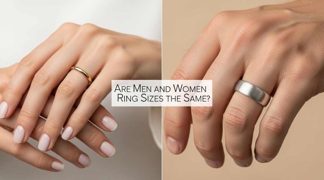 are men and women ing-sizes the same